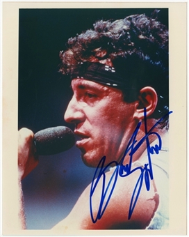 Bruce Springsteen Signed 8x10 Photo (PSA/DNA)